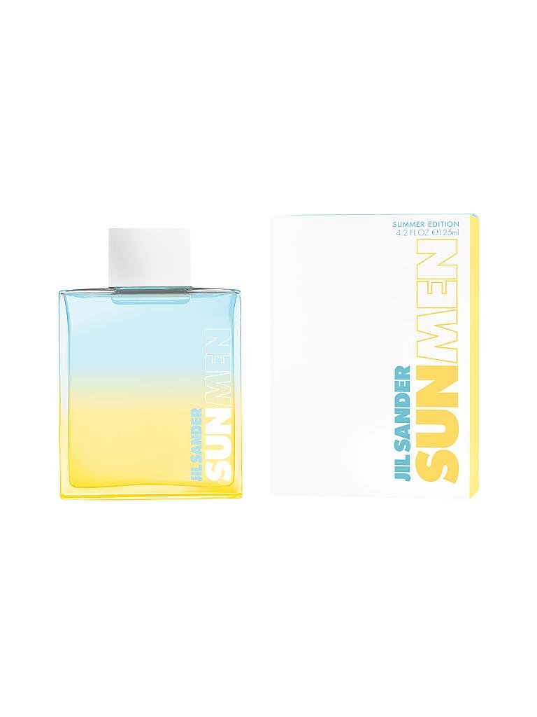 JIL SANDER Sun Summer Man Eau De Toilette 125ml Transparent